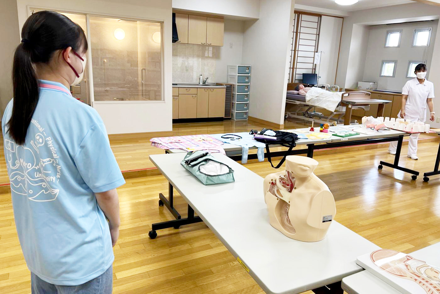 地域・在宅看護学実習室展示