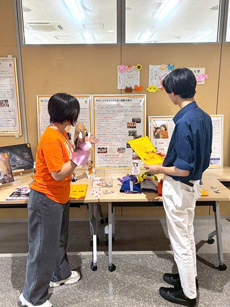 学生による説明1