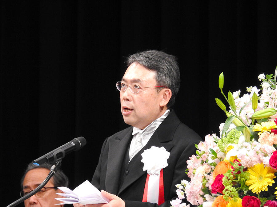 今野学長式辞